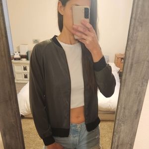 West Kei Olive green bomber jacket